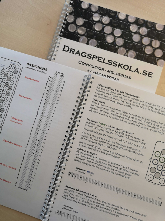 Dragspelsskola.se Convertor - Melodibas