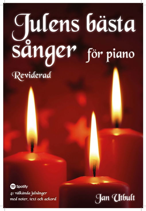 Julens bästa sånger för piano Reviderad