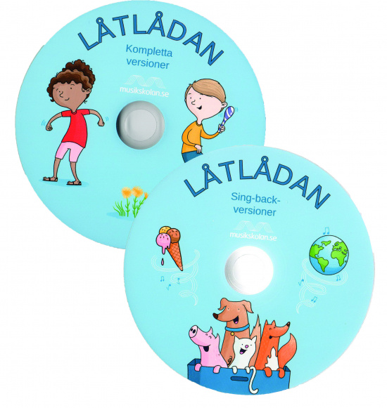 Låtlådan dubbel-cd med alla låtarna