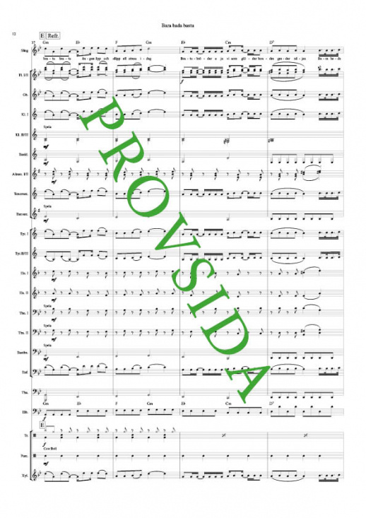 Kaj: Bara bada bastu för blåsorkester Komplett