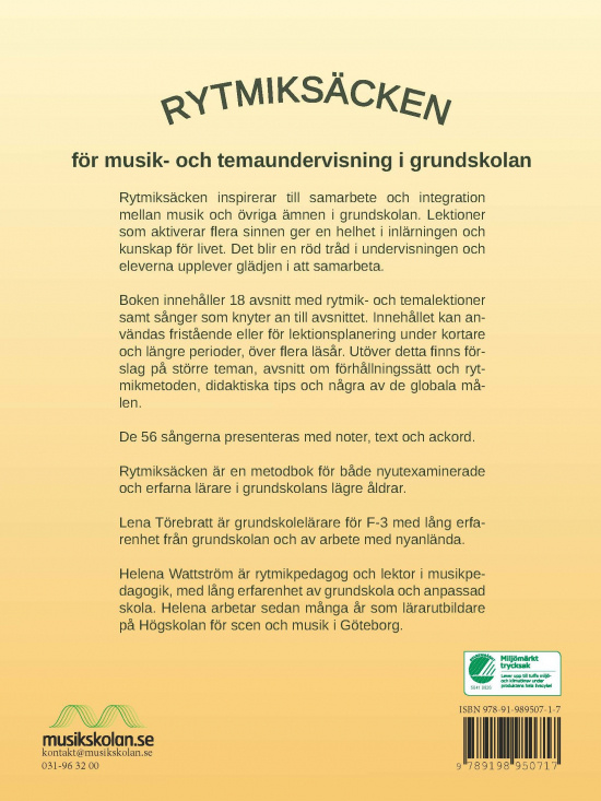 Rytmiksäcken: metodbok för musik- och temaundervisning i F-3