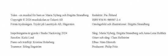 Tiden - barnmusikal om tid, rymd och vänskap