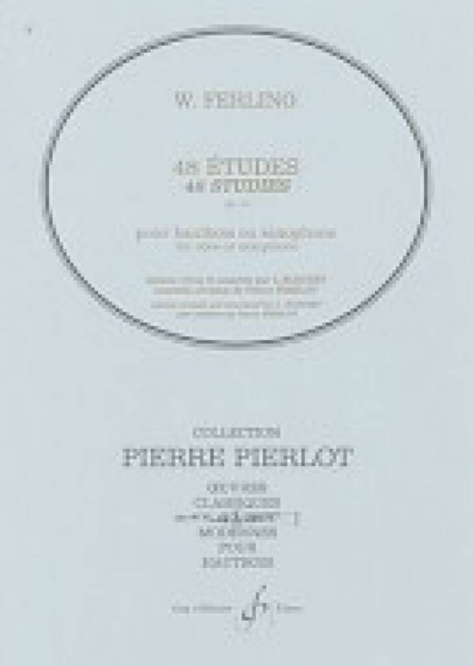 Gråblått omslag till 48 Etudes Opus 31