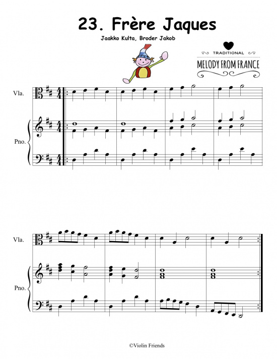 Viola Friends 1A pianobok