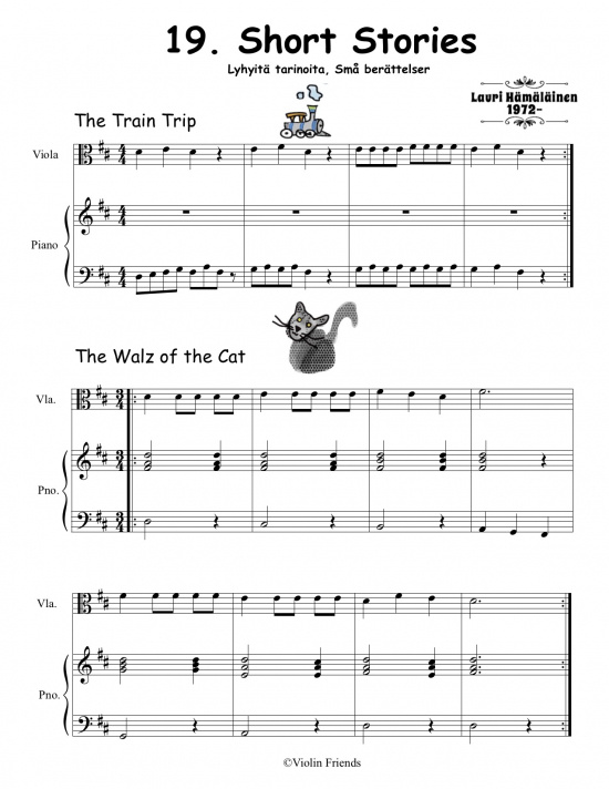 Viola Friends 1A pianobok