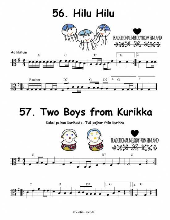 Viola Friends 1A pianobok