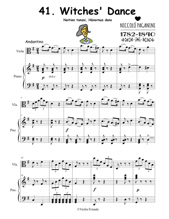 Viola Friends 1B pianobok