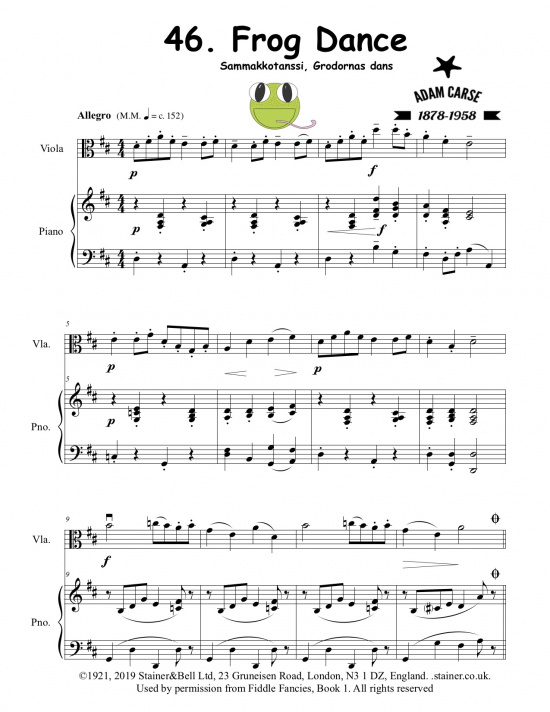 Viola Friends 1B pianobok