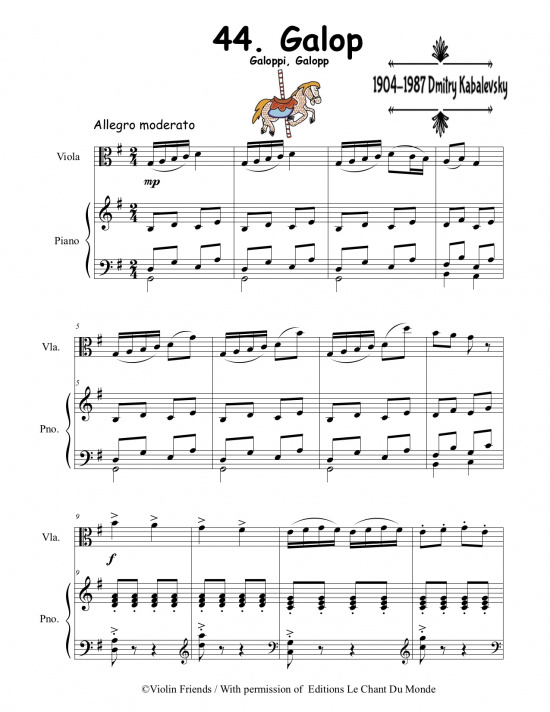 Viola Friends 1B pianobok