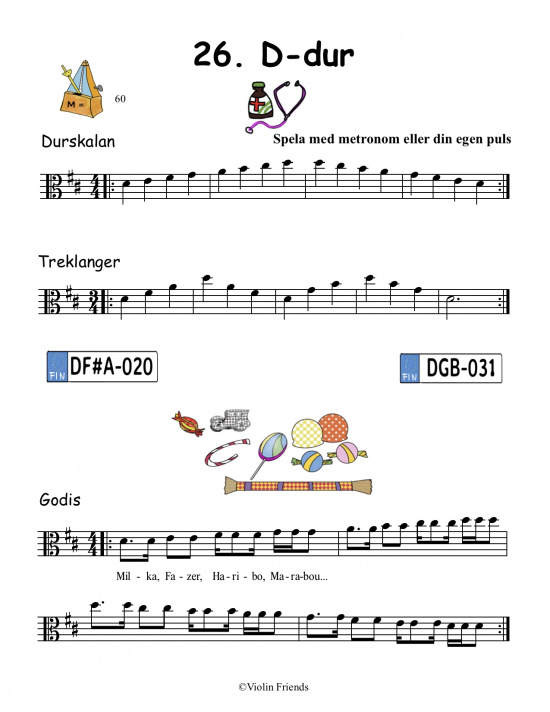 Viola Friends 1A altfiolbok