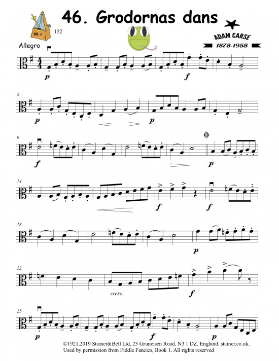 Viola Friends 1B altfiolbok