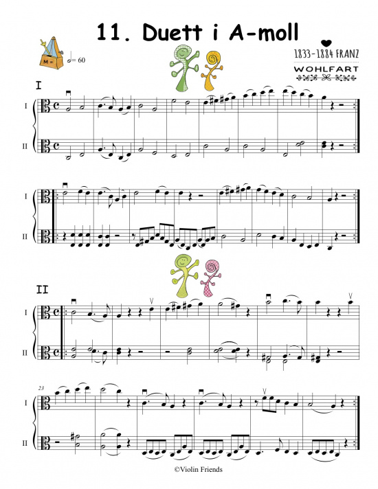 Viola Friends 1B altfiolbok