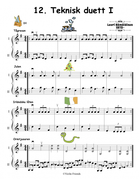 Violin Friends 1A fiolbok