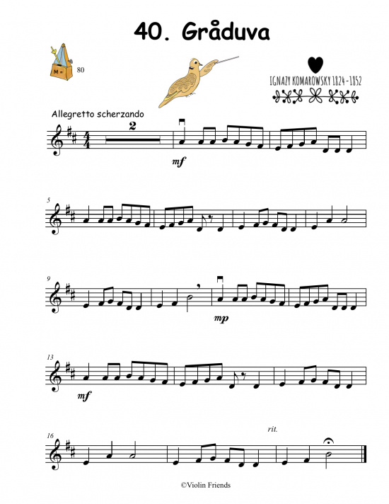 Violin Friends 1A fiolbok