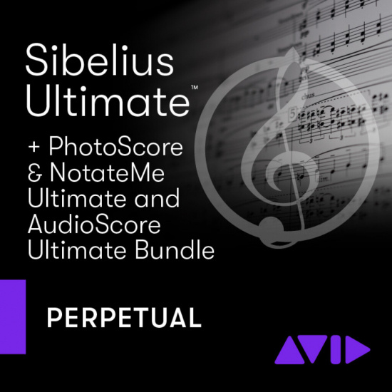 Privatlicens Sibelius Ultimate inkl Photoscore+Audioscore