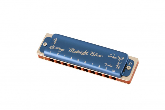 Munspel Fender Midnight Blues Harmonica D