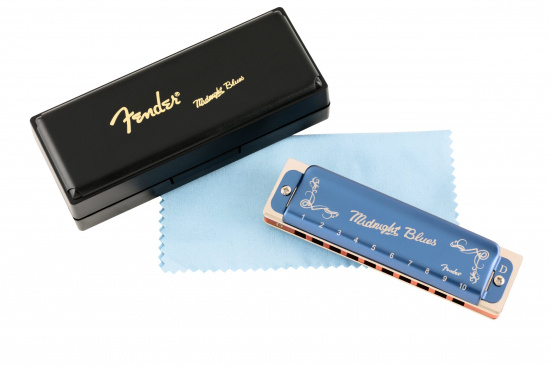 Munspel Fender Midnight Blues Harmonica D