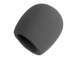 Puffskydd till mikrofon Shure SM58 Grå