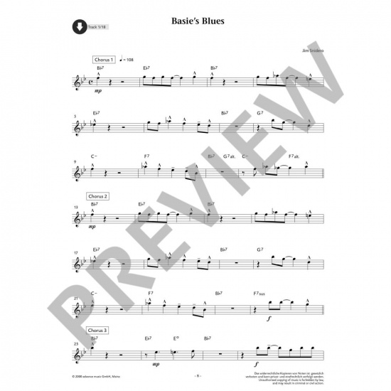 Snidero: Easy Jazz Conception Flute