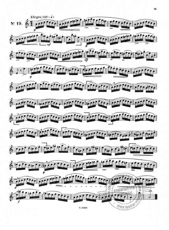 Klosé: 25 Etudes de Mecanisme