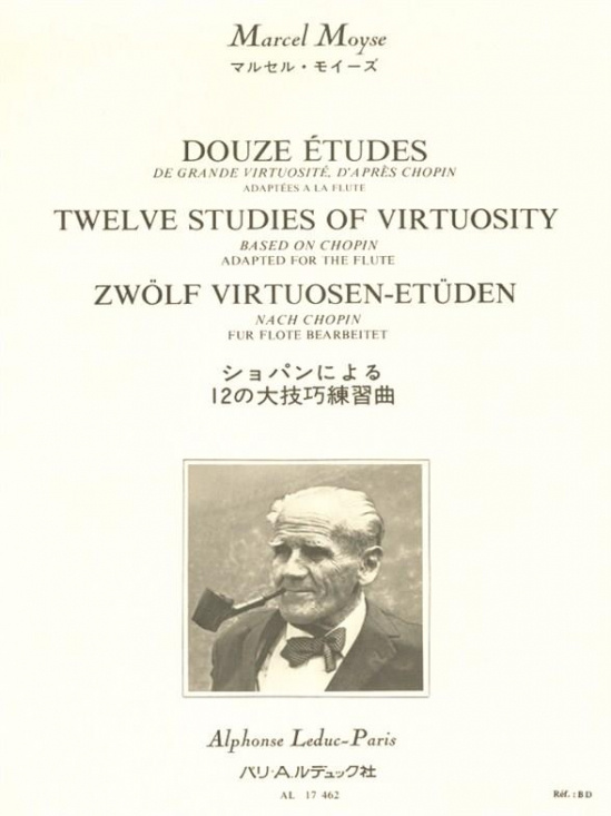 Moyse: 12 etudes Chopin /Fl