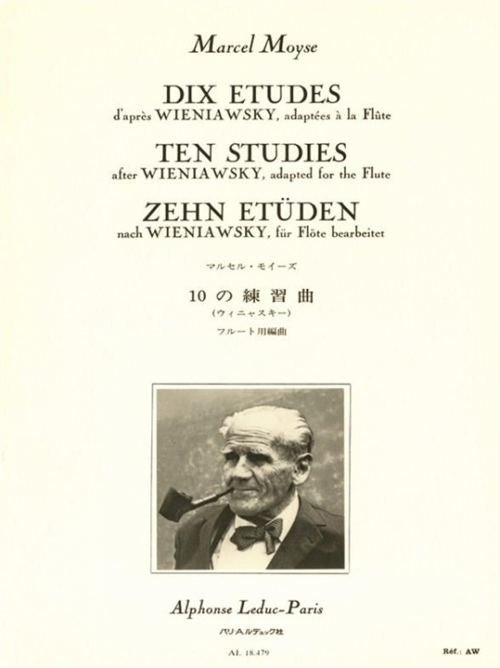Moyse: 10 etudes Wieniawsky/Fl