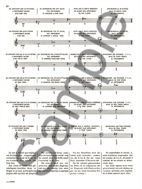 Arban: Célèbre Méthode Complète de Trompette - Volume 1