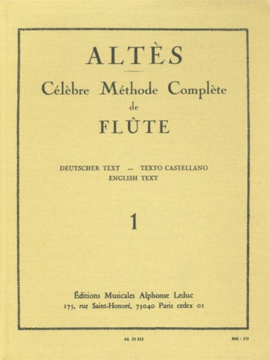 Altès: Célèbre Méthode Compl 1