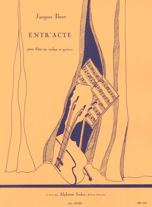 Ibert: Entr'acte flöjt och gitarr