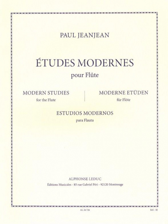 JeanJean: Etudes modernes /Fl