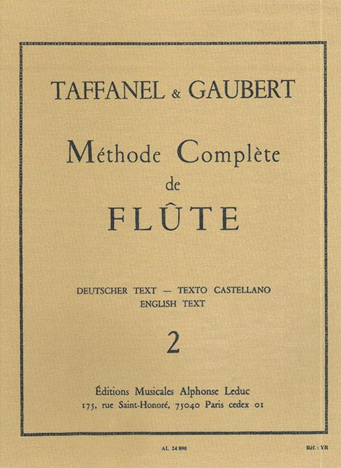Taffanel/Gaubert: Methode Complete Vol 2 /Fl