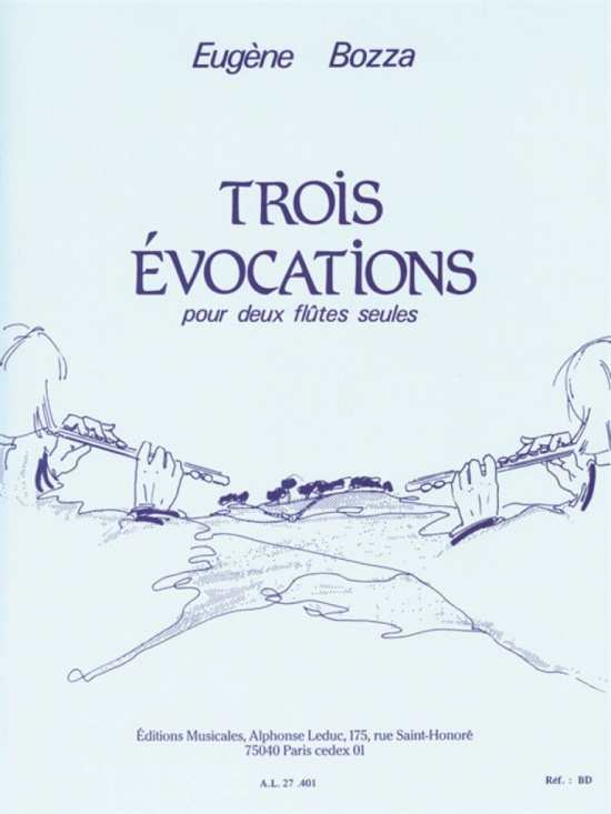 Bozza: Trois Evocations /2 Fl