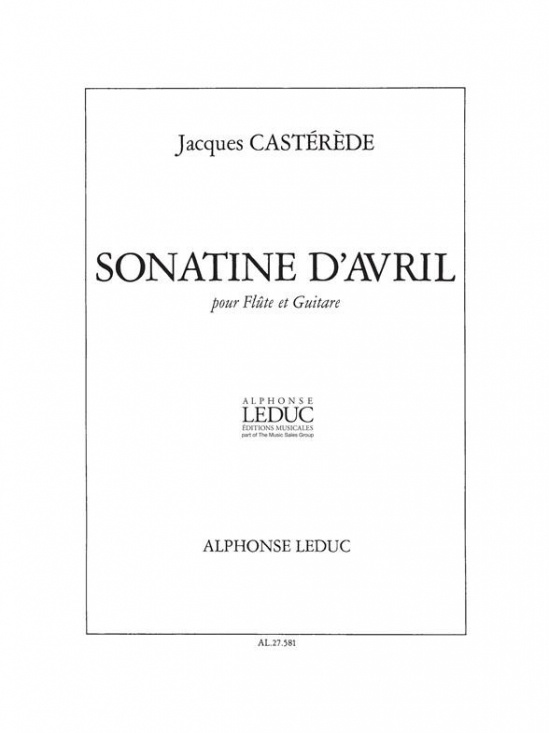 Castérède: Sonatine d'Avril flöjt och gitarr