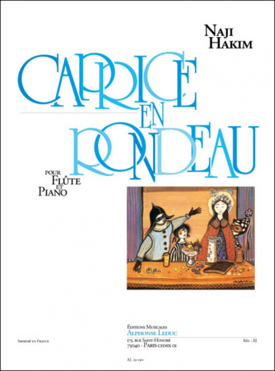 Hakim: Caprice en Rondeau/Fl+p