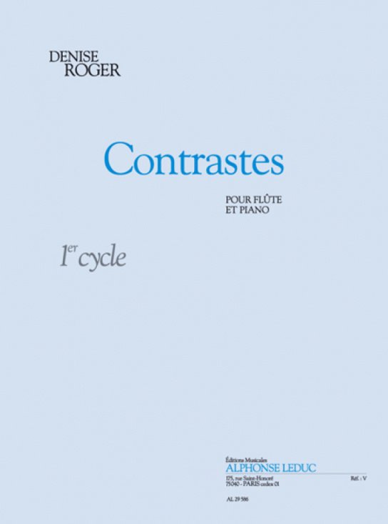 Roger: Contrastes Flöjt + piano