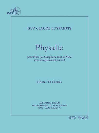 Physalie (fin d'études) pour flûte et piano med CD