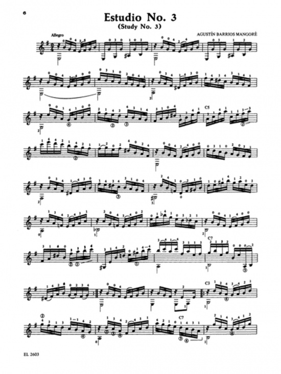 The Guitar Works of Agustín Barrios Mangoré Vol II