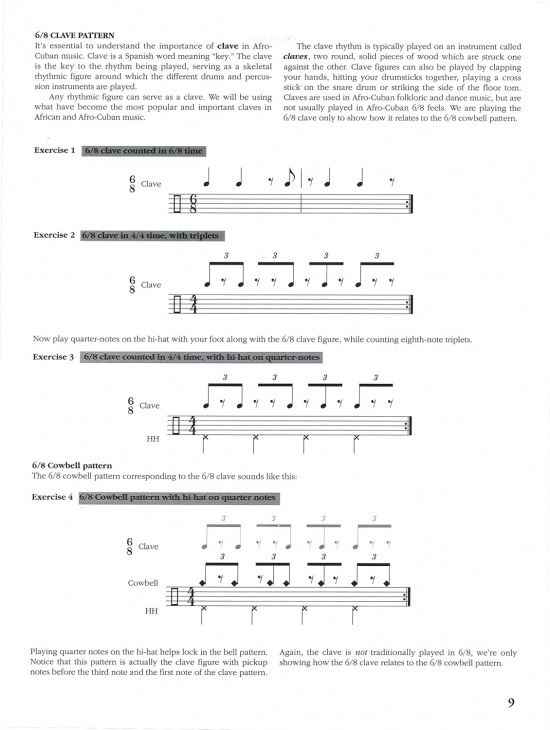 Weiner: Afro Cuban Rhythms for Drumset