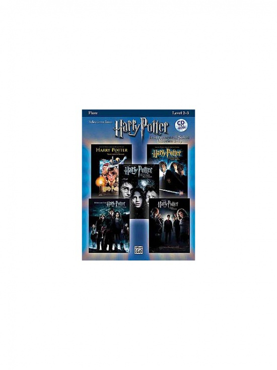 Harry Potter Instrumental Solos Movies 1-5 /Fl+CD