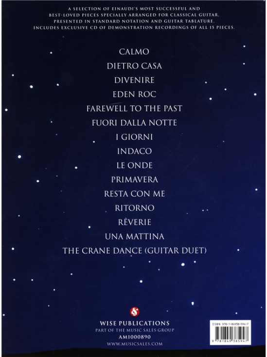 Ludovico Einaudi: The Classical Guitar Collection