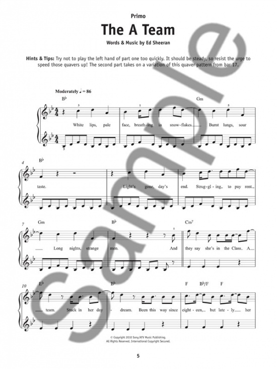 Really Easy Piano Duets Pop Favorites