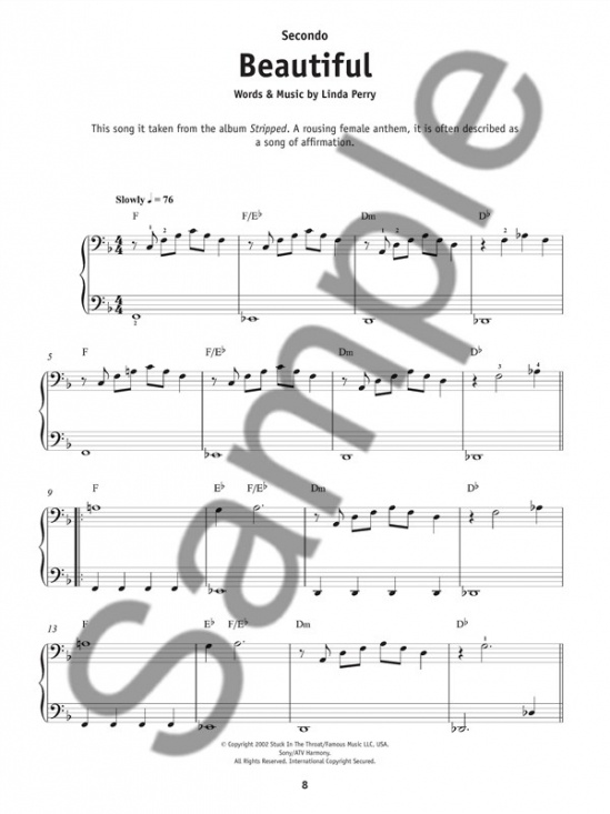 Really Easy Piano Duets Pop Favorites