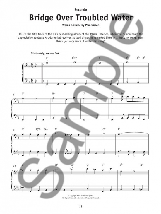 Really Easy Piano Duets Pop Favorites