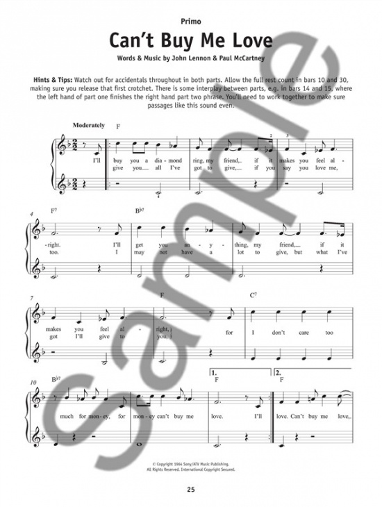 Really Easy Piano Duets Pop Favorites