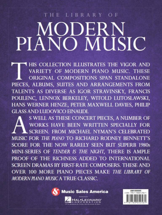 The Library of Modern Piano