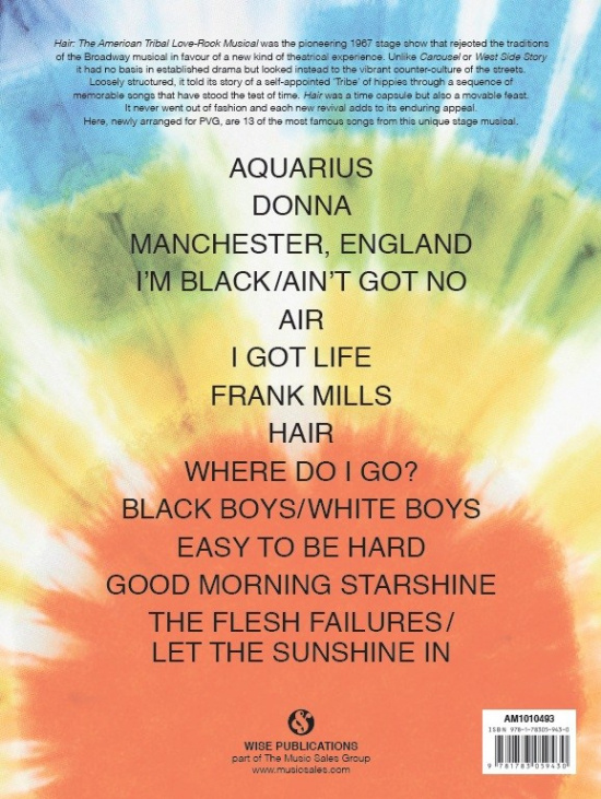 Hair: The Musical (PVG)