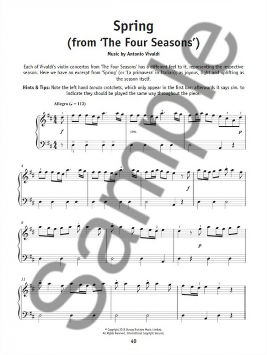 Really Easy Piano More Classical Favourites