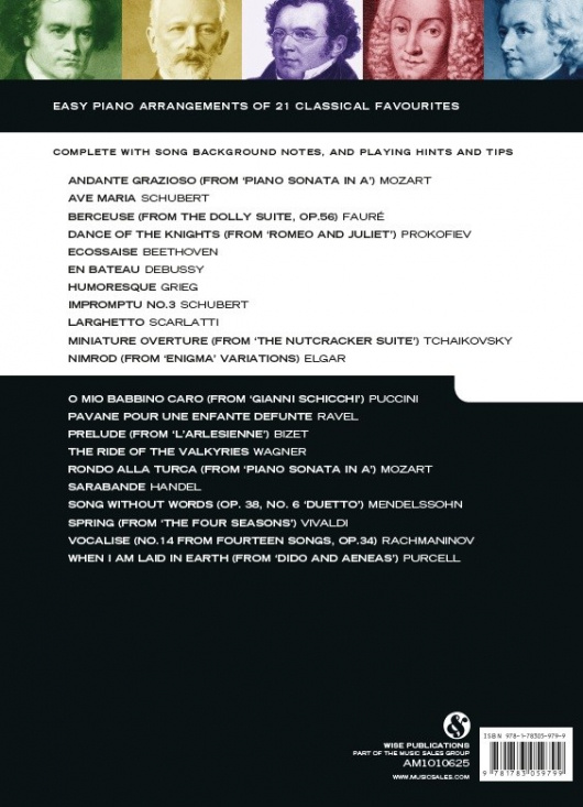 Really Easy Piano More Classical Favourites