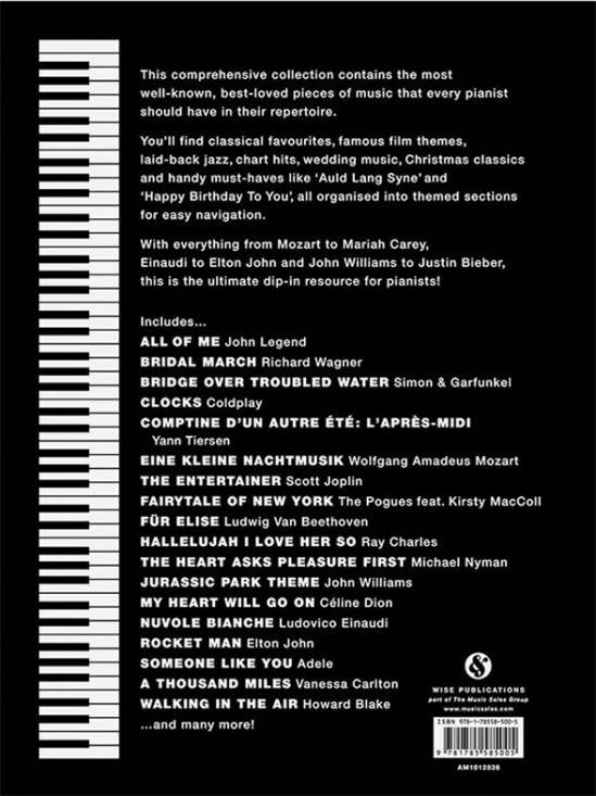 Big Black Piano Songbook