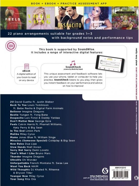 Really Easy Piano Chart Hits No 5